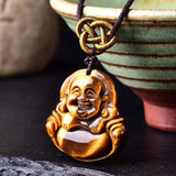 pendentif bouddha rieur