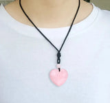 pendentif pierre coeur