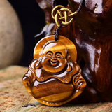 pendentif bouddha oeil de tigre