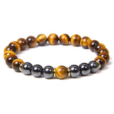 bracelet hematite oeil de tigre