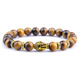 Bracelet oeil de tigre bouddha