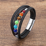 bracelet equilibre 7 chakras homme