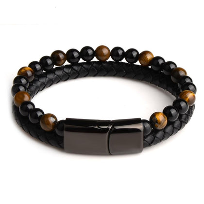 bracelet homme oeil de tigre