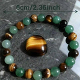 Bracelet Aventurine et Oeil de Tigre