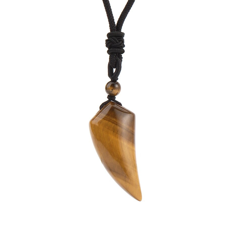Collier en Oeil de Tigre d’Afrique (réf ct2) | Cœur de Pierres Collier en Oeil de Tigre d’Afrique (réf ct2) | Cœur de Pierres