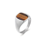 bague pierre naturelle