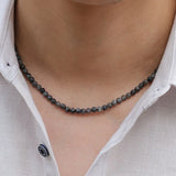 collier ras du cou avec perle