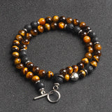collier pierre naturelle pour homme
