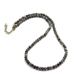 collier ras du cou petites perles
