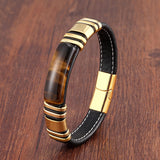 bracelet oeil de tigre homme luxe