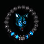 bracelet homme loup