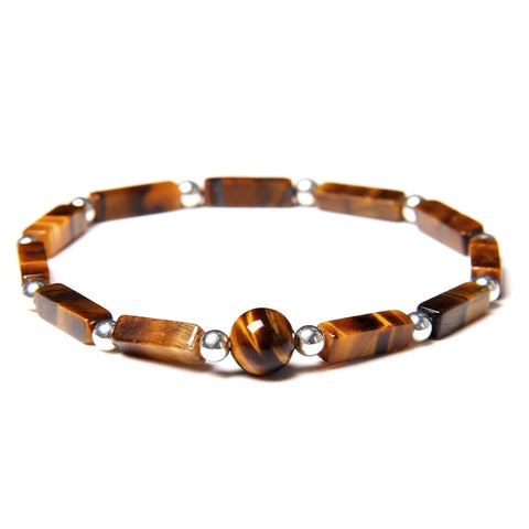 Bracelet Oeil de Tigre Authentique