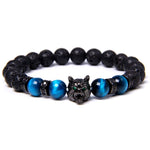 bracelet homme tete de loup