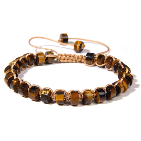 bracelet oeil de tigre reglable