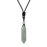 pendentif aventurine verte homme